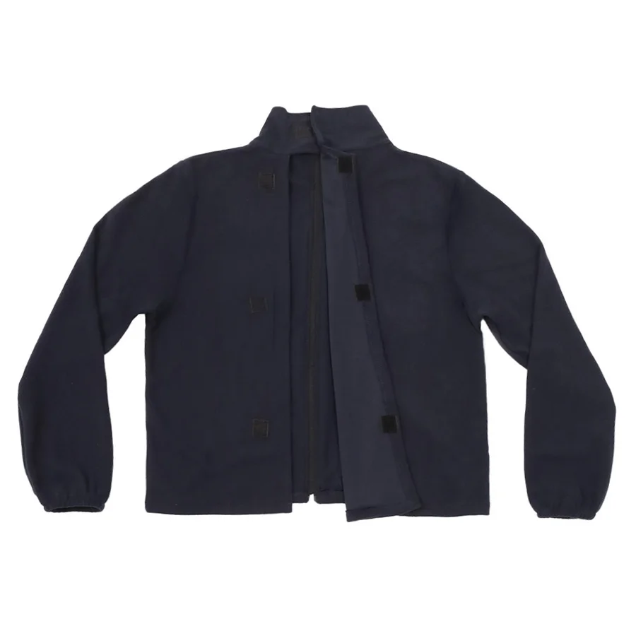 Campera adaptada micro polar - Detalle cierre