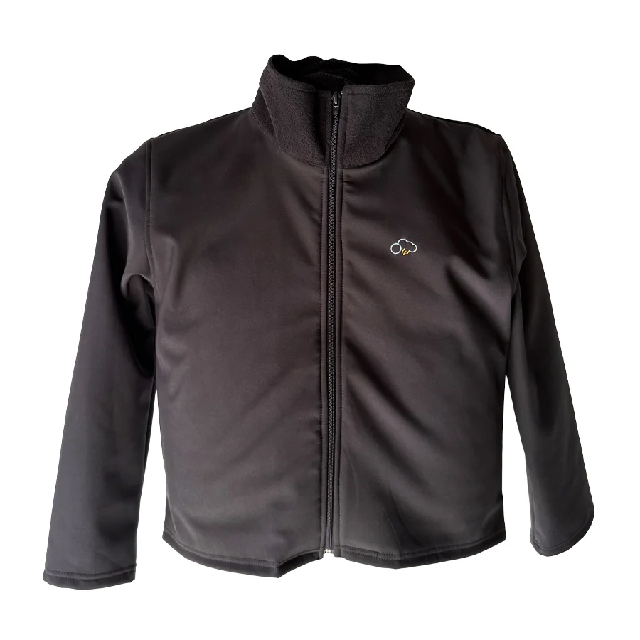 Campera adaptada soft shell - Vista lateral